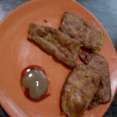 A picture of Brinjal pakora.