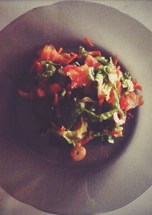 Una foto de Ensalada campestre vegana