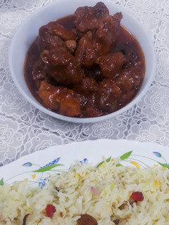 A picture of Chicken rogan josh.