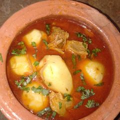 A picture of Arvi gosht.