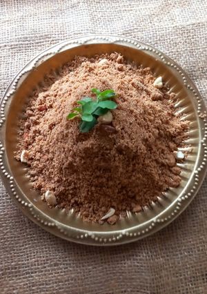 A picture of Barley flour churma (vrat wala).