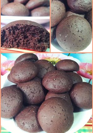 Una foto de Galletitas de chocolate🍫🍫#RecetasConAmigos