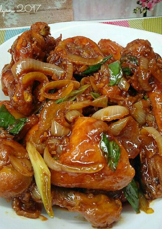Foto resep Ayam goreng mentega