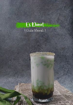 Foto resep Es Dawet / Cendol Ijo (Gula Merah)