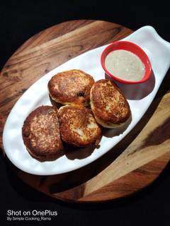 A picture of Matar Paneer Kebab.