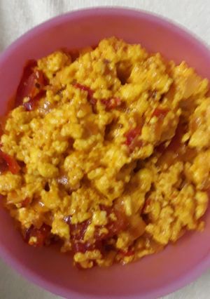 A picture of Paneer Bhurji.