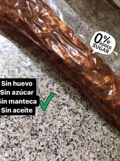 Una foto de Salchichón de Chocolate Saludable