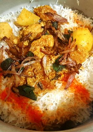 A picture of Sindhi Biryani 😍.
