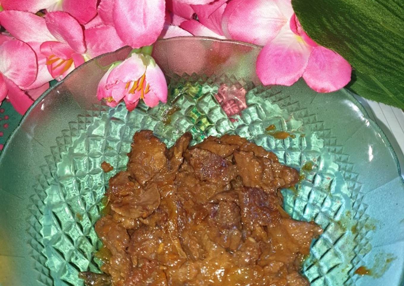 Rendang daging