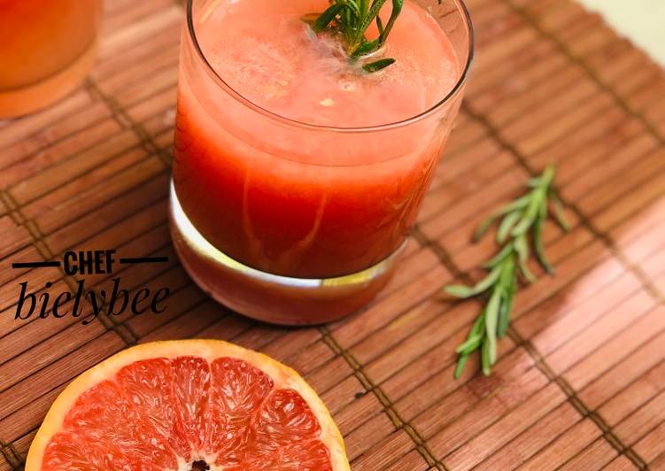 Recipe of Homemade Grapefruit mocktail