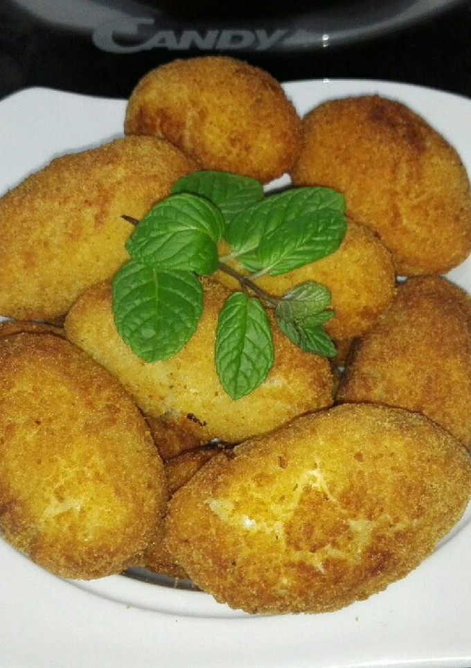 Una foto de Croquetas caseras de huevo