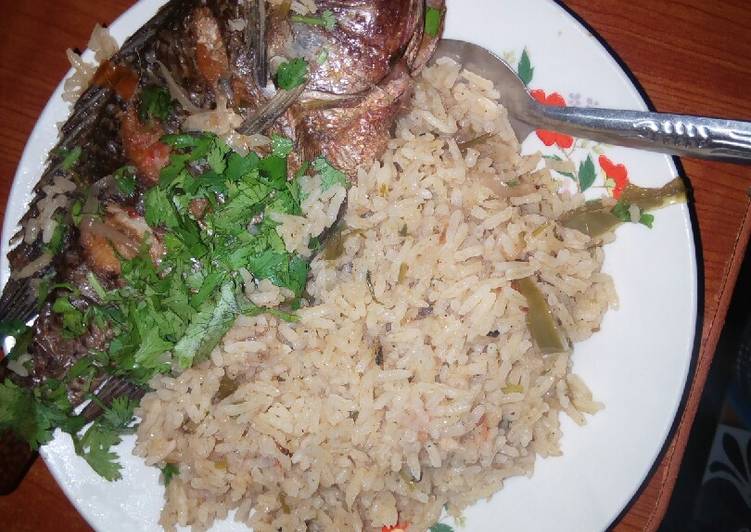 Simple Way to Prepare DietPerfect Fish majboos ie fish pilau
