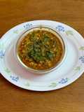Sprouted moth,moong curry
