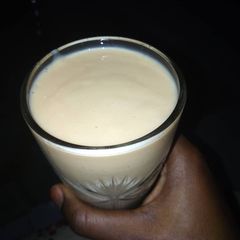 A picture of Tiger nut drink (kunun Aya).