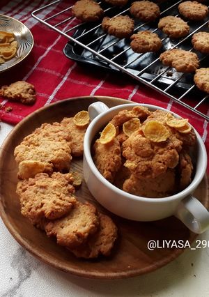 Foto resep #30. Cornflakes Cookies (Renyahh tanpa Butter)