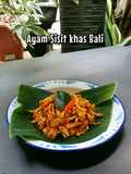 353. Ayam Sisit khas Bali