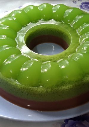 Foto resep Puding Lumut Coklat