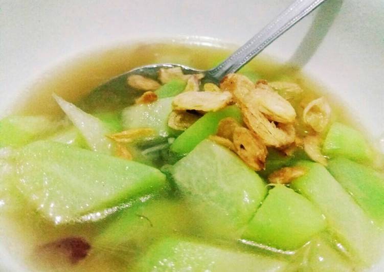 Resep Labu Siam (sayur japan ala anak kosan) yang Bikin Ngiler