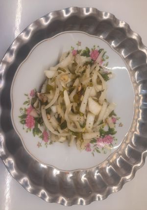 عکسی از دستور پیاز پرورده