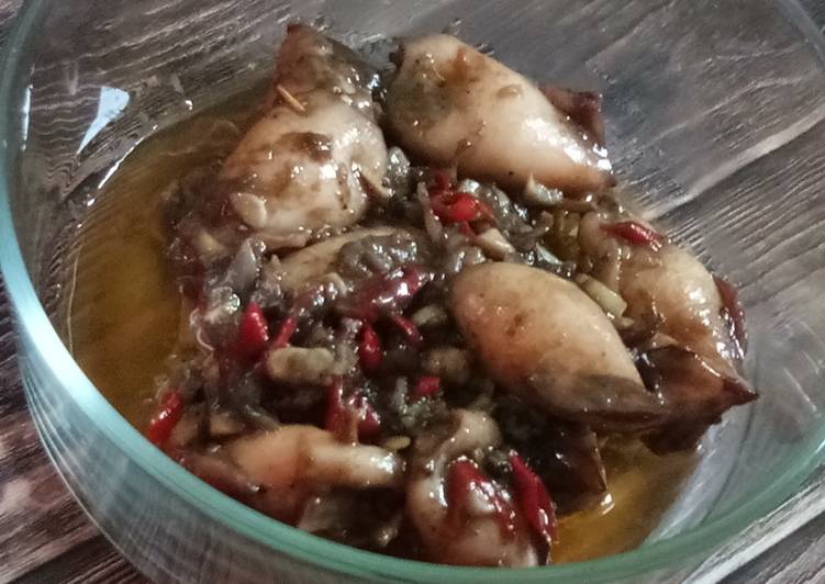 Resep Cumi Hitam Khas Pekalongan yang nikmat