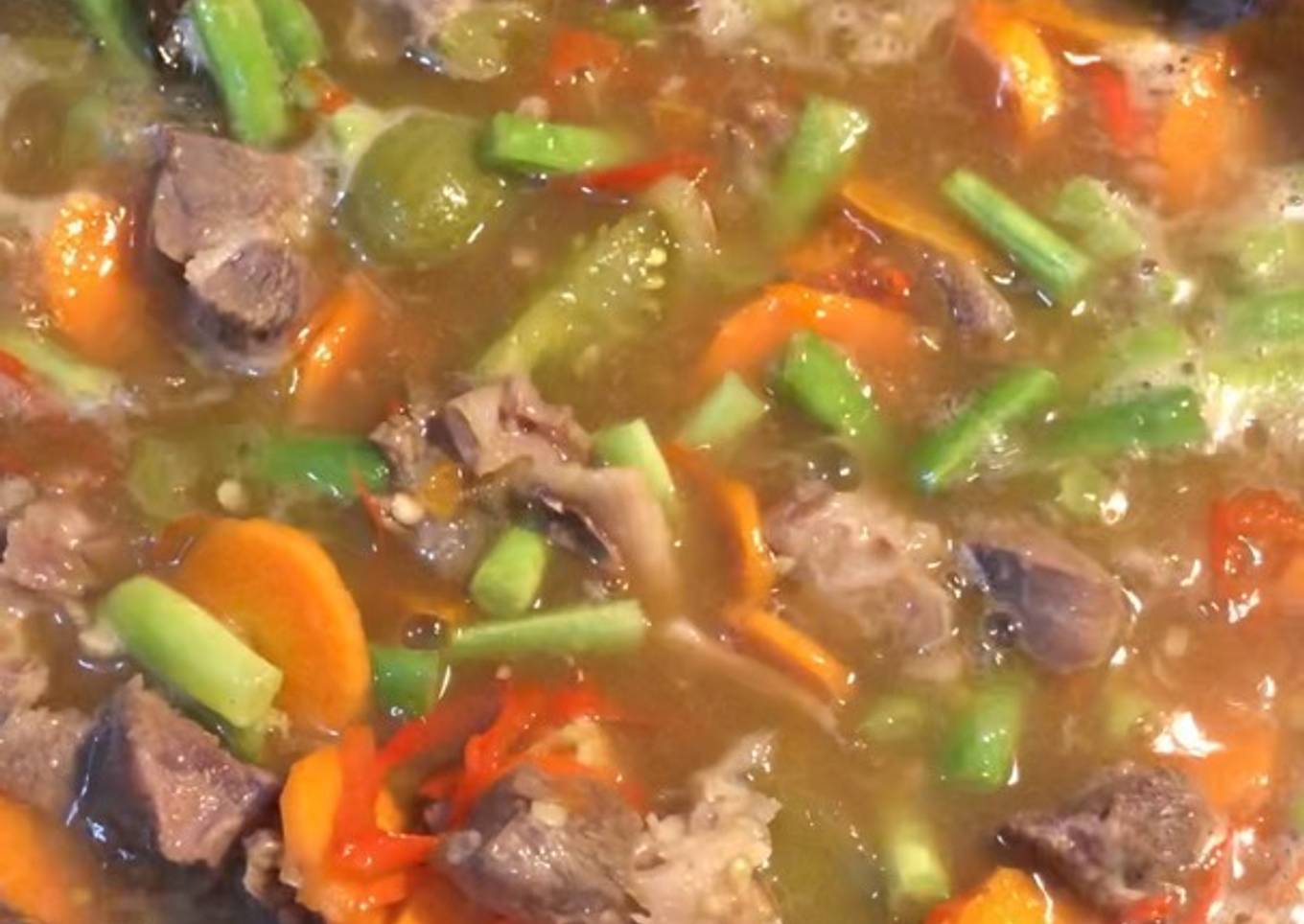 Asem asem daging khas jawa tengah
