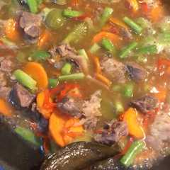 A picture of Asem asem daging khas jawa tengah.