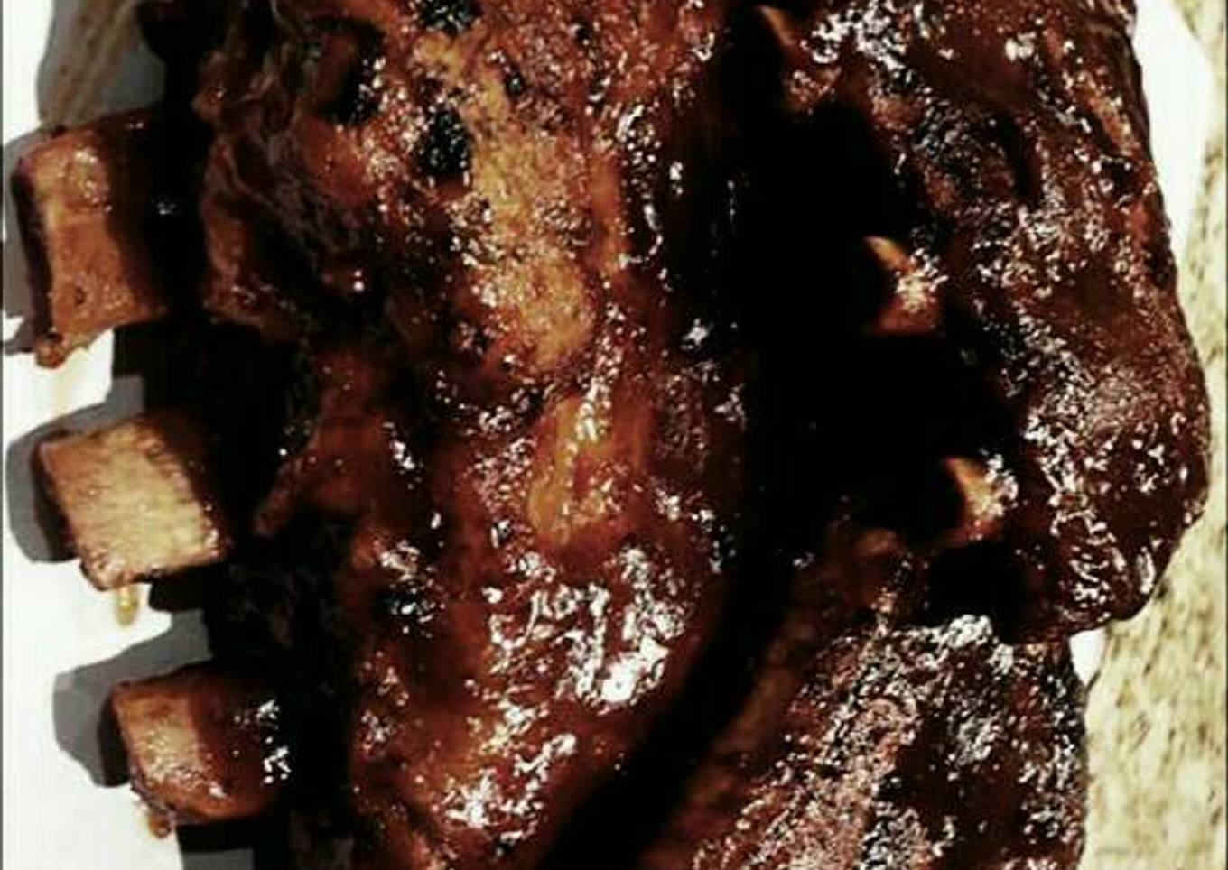 Beef ribs marinade