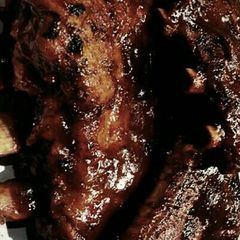 A picture of Beef ribs marinade.