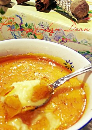Hình của món Cream Catalana.
