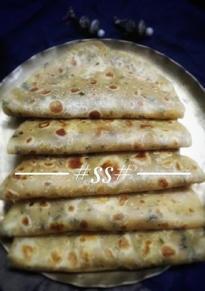 A picture of Masala Paratha #Choose to Cook #Cookpad.