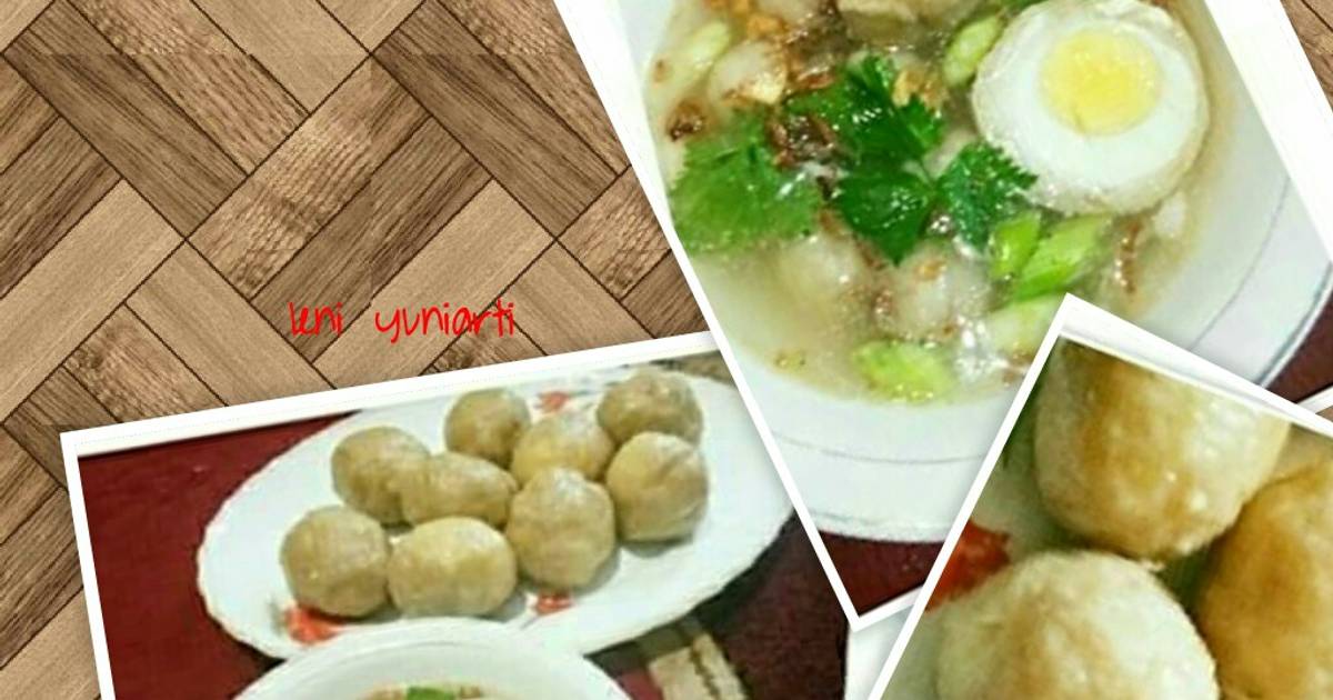 6 663 resep cara membuat bakso isi telur enak dan sederhana ala rumahan 