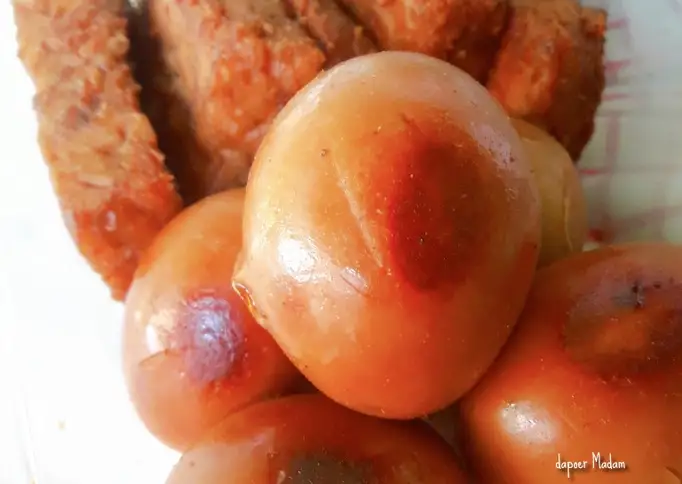 Resep TELOR &amp;amp; TEMPE BACEM ala Angkringan Jogja yang Enak Banget