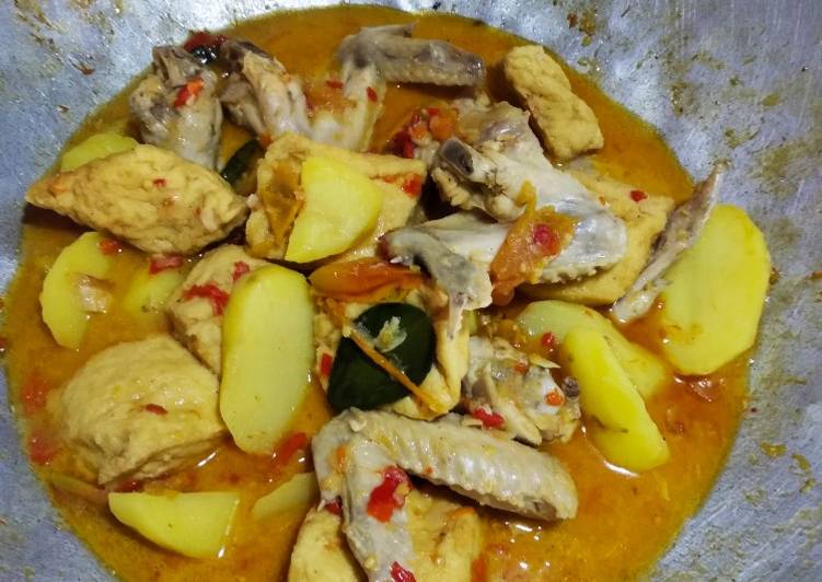 Ayam Lodeh sederhana ala Dewi