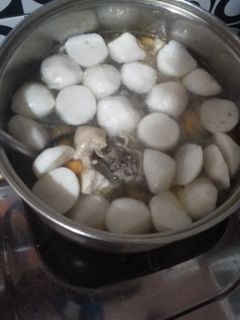 Foto resep Sop bakso ikan