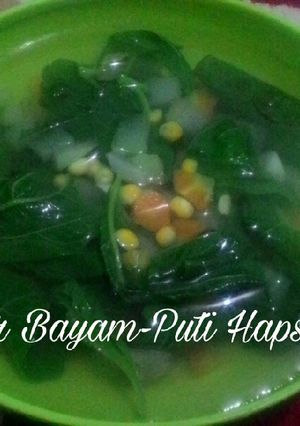 Foto resep Sayur Bayam