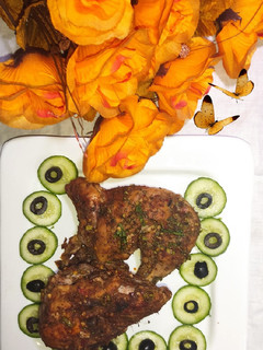 A picture of Lahori Tawa Chicken.