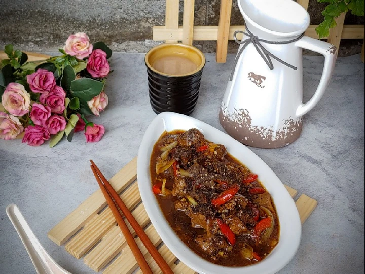 Langkah Mudah untuk Menyiapkan Resep Sapi Lada Hitam yang Enak Banget