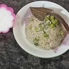 A picture of Green peas pulao.