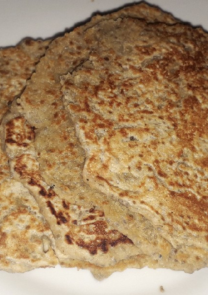 Una foto de Pancakes de avena y chía 🥞🥛