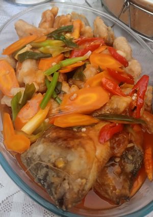 Foto resep Gurame asam manis