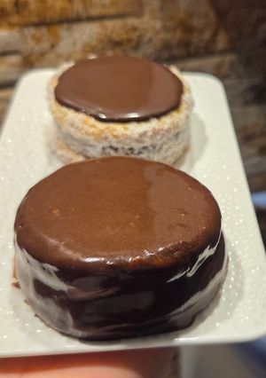 Una foto de Alfajores sin gluten muy fáciles