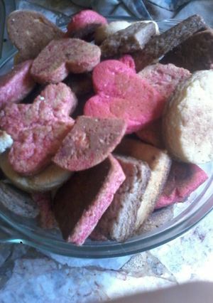 Una foto de Galletas de vainilla con o sin horno
