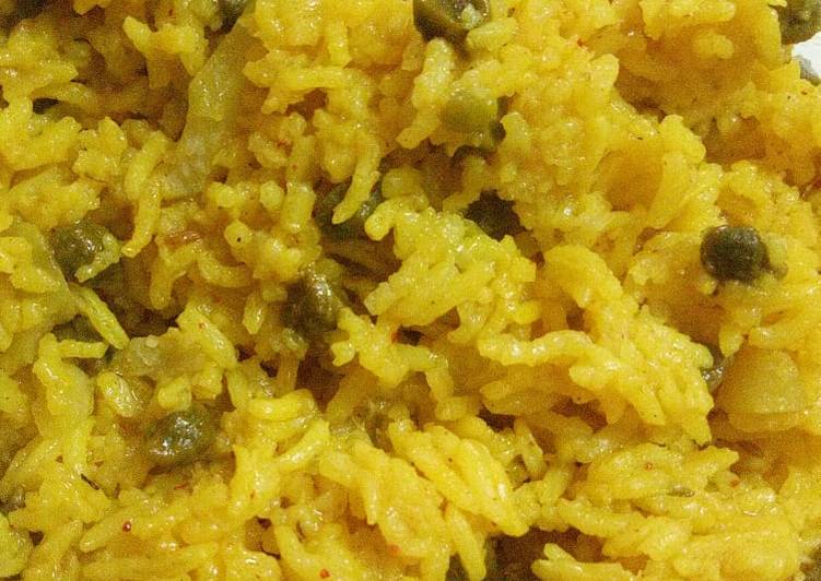 Recipe of Super Quick Homemade Green chanaa rice Cooking Basics for Beginners