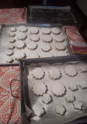 Una foto de Alfajores de avena