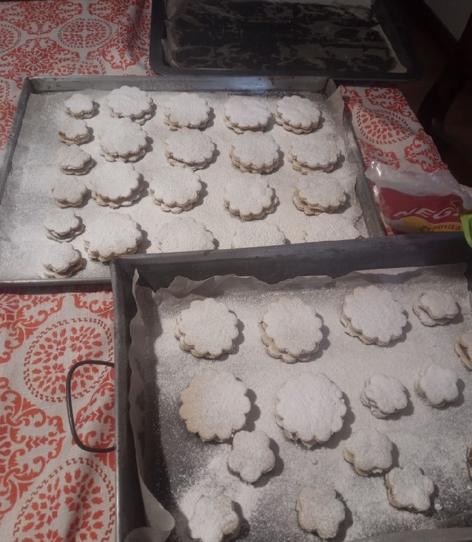 Una foto de Alfajores de avena