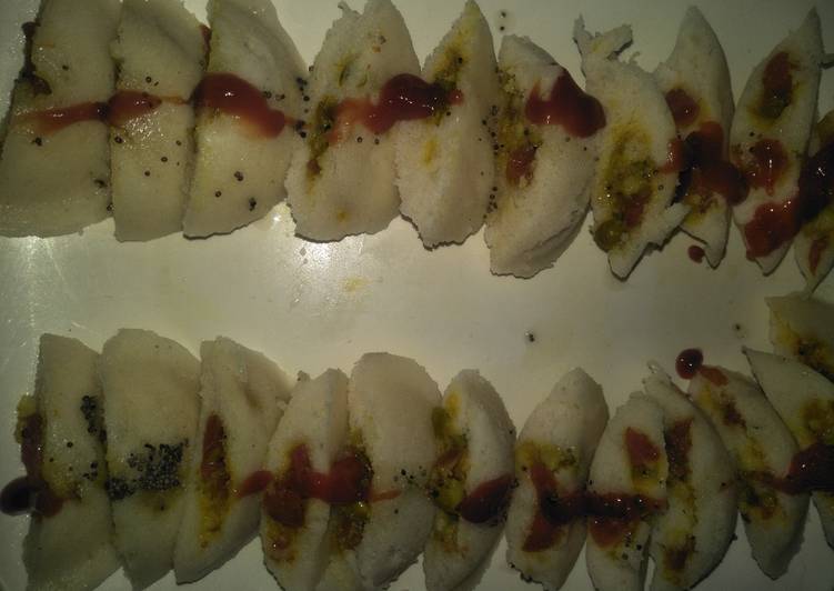 Bharva idli / stuffed idli