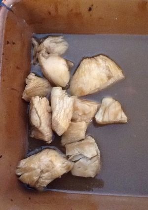 Foto principal de Pollo con salsa de soja y naranja