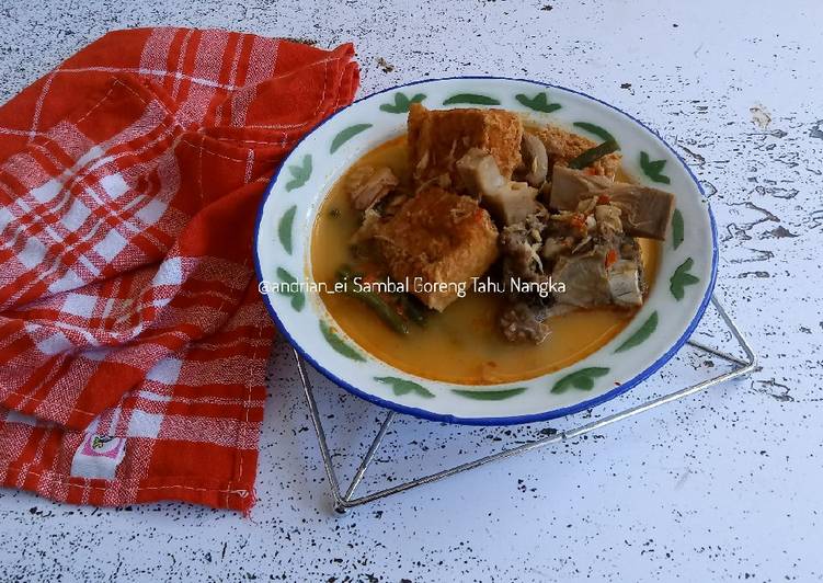 Sambal Goreng Tahu Nangka