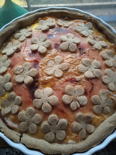 Una foto de Tarta de jamón y queso!