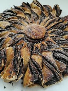 Csokis - fahéjas csillag (glutén-,tej-,tojás-,cukor-,szója-,élesztőmentes) recept fotója